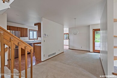 Entry to Dining/Kitchen