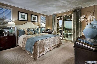 Master bedroom (photo is of model home and for ill