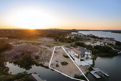 View of property location with a large body of wa
