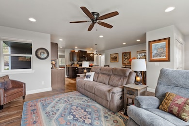 Open-concept living for a seamless flow