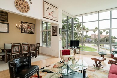 Balcony access from the living area!