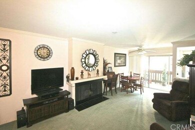 Living room and dining room