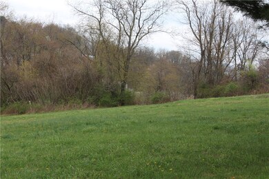gas line located at rear of property