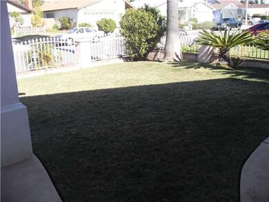 Gated and Enclosed Front Yard.