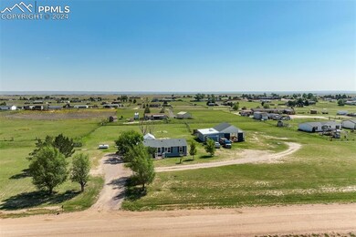 Bird's eye view with a rural view