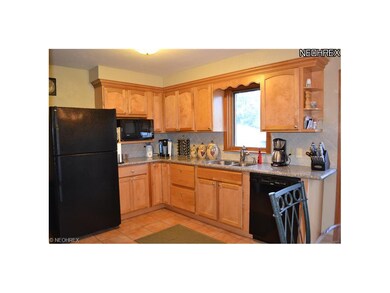 Kraftmaid Cabinets with Granite Counters.