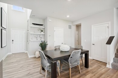 Elegant dining area! *Photos of model home; colors and finishes will vary.