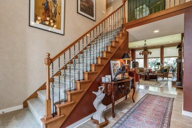 2 story foyer
