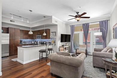 Nice open floor plan. Owners have updated the wood