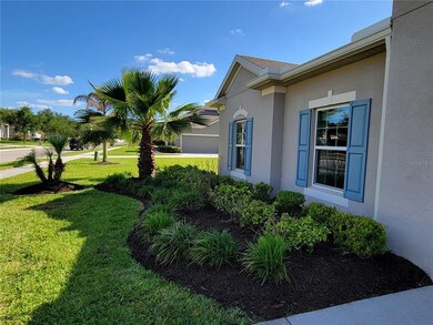 Front home nicely landscaped