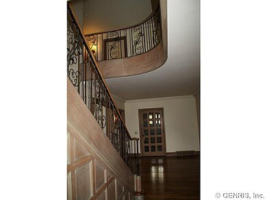 Foyer. Grand two story foyer features expansive la