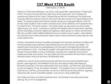 137 W 1725 S, Washington, UT 84780 - photo 2