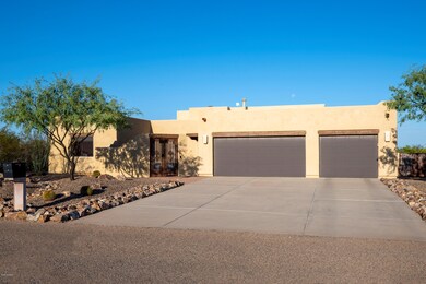 02-Front Exterior, 3 Car Garage