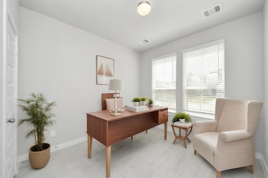 Virtually Staged - Home Office. Sample photo of completed home with similar floor plan. Actual colors and selections may vary.
