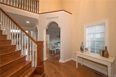 From the foyer, you will appreciate the open flowi