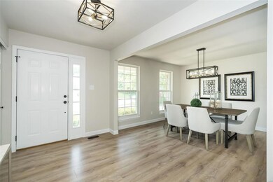 Dining Room is located off the Entry Foyer and con