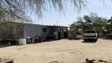 Back of Manufactured Home