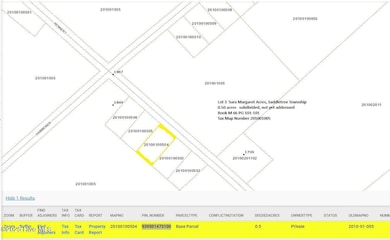 Lot 3 Sara Margaret Acres  Robeson GIS M