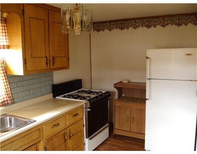 Kitchen. Double bowl stainless steel sink & plenty