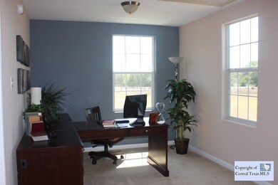 Extra living area, which could function as an offi