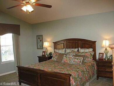 Master Bedroom. Image similar to finished home