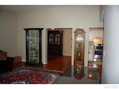 Living Room. The open space connects living, dinin