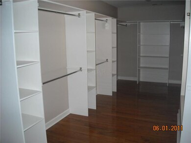 Master bedroom closet