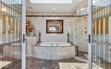 Custom Marble Master Bath