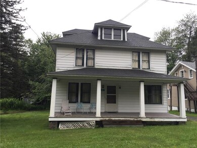 Quaint Covered Front Porch