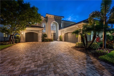 Twilight Front of home