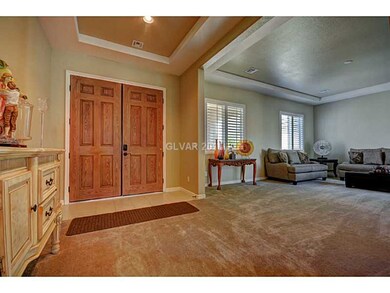 Property Photo. Double Door entry with pad lock