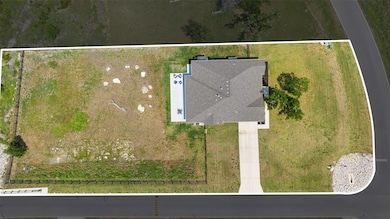 View of subject property with property boundaries
