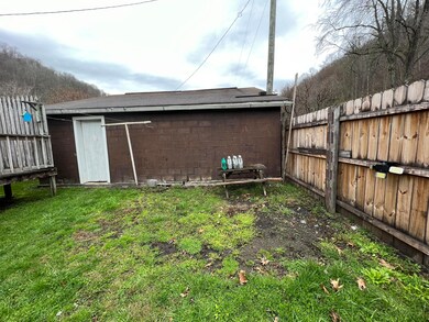 SIDE VIEW OF GARAGE