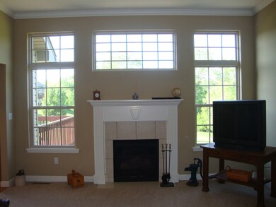 scenic windows in living room