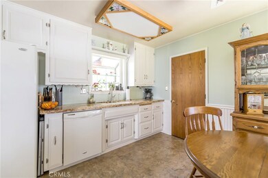 Kitchen and door to the garage