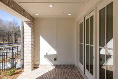 Covered terrace has access right into flex space o