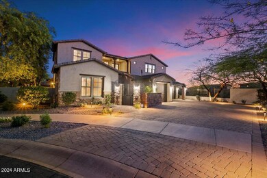 Twilight Driveway