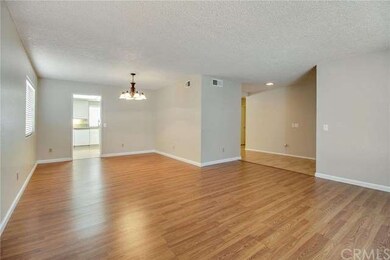 Living room and dining area