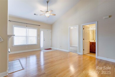 Another angle of the living room showing doorway to bedroom #2 which has a door to the full bathroom. Both bathroom doors lock for added privacy for your guests!