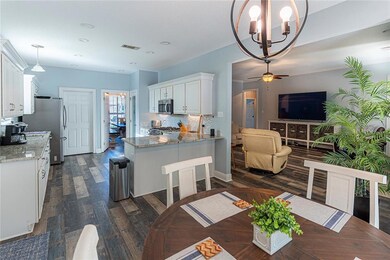 breakfast dining area and updated kitchen