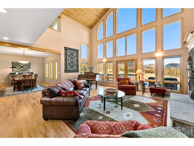 Great room into dining room