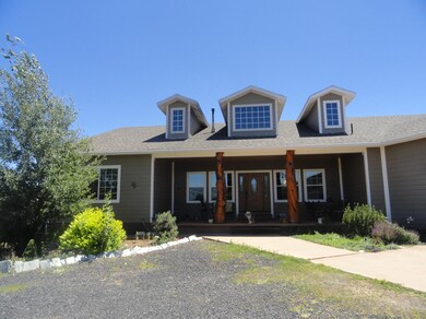 Front view of the house