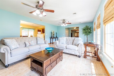 Gorgeous large living room with tons of natural li
