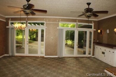 Family room double french doors