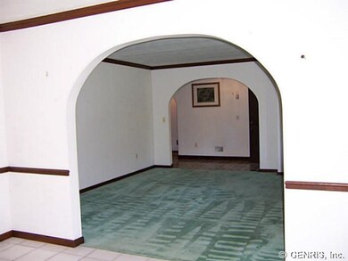 Living Room Archway into Living Room