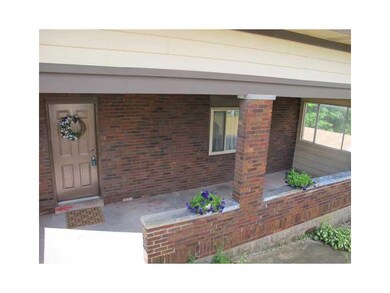 Exterior Front. Large covered front porch