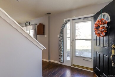 Front entrance and foyer.
