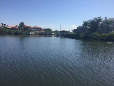 Entrance to canal where lot is located