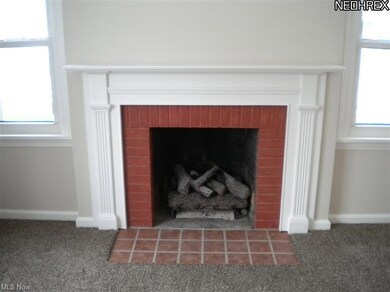 LIVING ROOM - GAS FIREPLACE WITH NEW HANDSOME CERA