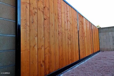Evergreen RV gate
